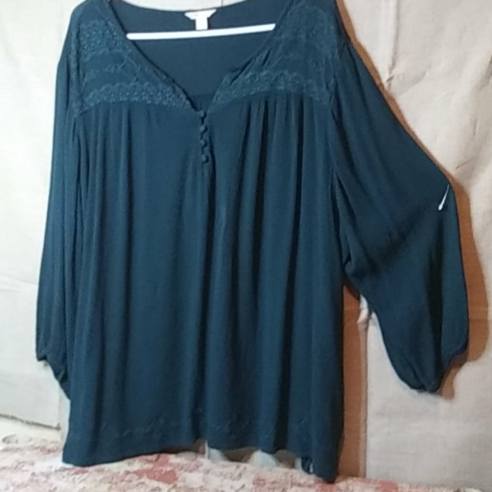 Green tunic